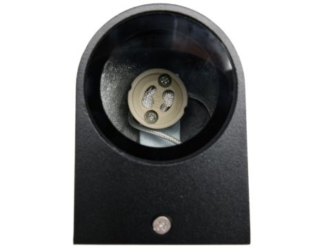 YATO - LAMPA ŚCIENNA ZEWN. CZARNA ALUM. 1XGU10 - YT-81900 - 3