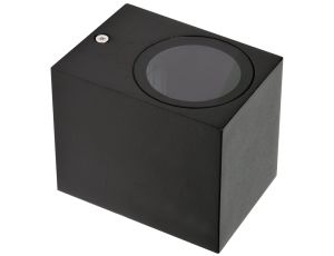 YATO - LAMPA ŚCIENNA ZEWN. CZARNA ALUM. 1XGU10 - YT-81901