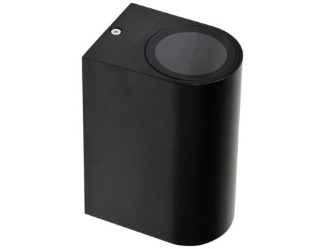 YATO - LAMPA ŚCIENNA ZEWN. CZARNA ALUM. 2XGU10 - YT-81902