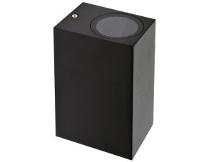 YATO - LAMPA ŚCIENNA ZEWN. CZARNA ALUM. 2XGU10 - YT-81903