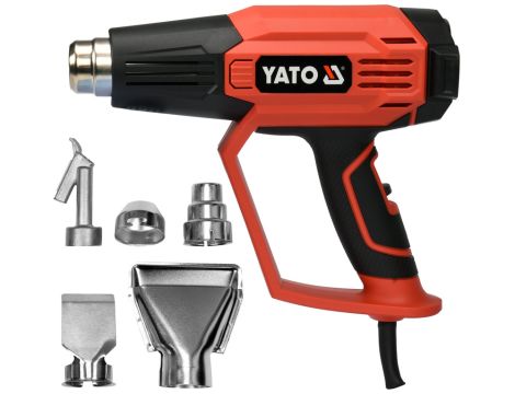 YATO - OPALARKA 1600W 50-650C 2BIEGI LCD+PAMIĘĆ - YT-82296