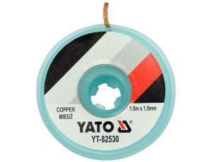 YATO - TAŚMA ROZLUTOW. PLECIONKA 1.5MM X 1,5M - YT-82530