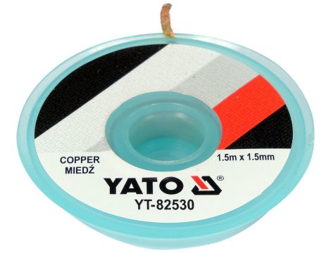 YATO - TAŚMA ROZLUTOW. PLECIONKA 1.5MM X 1,5M - YT-82530 - 2