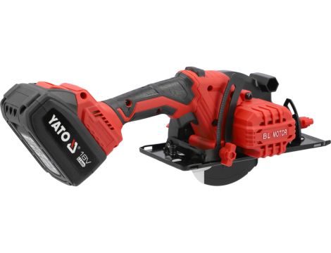 YATO - PILARKA BEZSZCZOTKOWA 18V 140MM BAT+ŁAD - YT-8281185 - 2