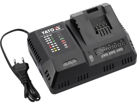 YATO - SUPER SZYBKA  ŁADOWARKA 18V (2,4-12A) - YT-828502 - 2