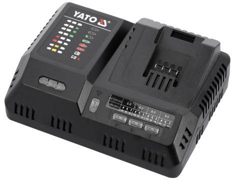 YATO - SUPER SZYBKA  ŁADOWARKA 18V (2,4-12A) - YT-828502 - 3