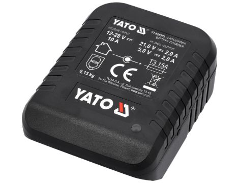 YATO - ŁADOWARKA SAMOCHODOWA 18V (2A) - YT-828503 - 5