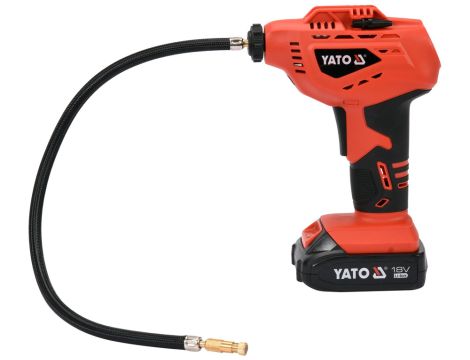 YATO - PISTOLET DO POMPOWANIA 18V 2,0AH+ŁAD - YT-82894