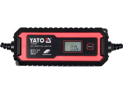 YATO - PROSTOWNIK ELEKTRONICZNY 6V/2A, 12V/4A - YT-83000 - 2