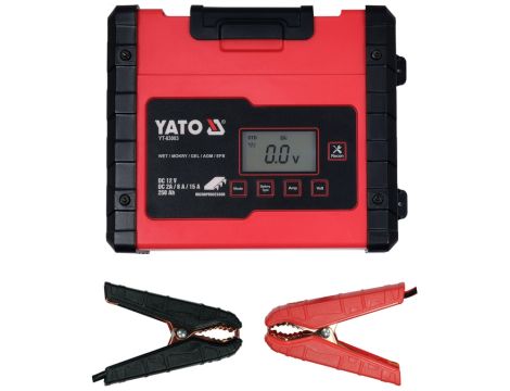 YATO - PROSTOWNIK ELEKTRONICZNY 12V/2A/8A/15A - YT-83003