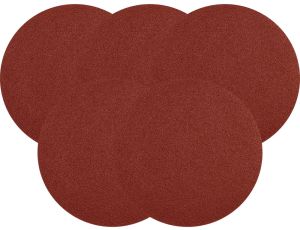 YATO - KRĄŻKI ŚCIERNE Z RZEPEM 125mm P60 5SZT. - YT-83432
