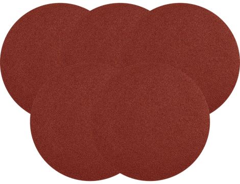 YATO - KRĄŻKI ŚCIERNE Z RZEPEM 125mm P80 5SZT. - YT-83433