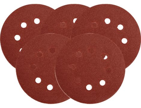 YATO - KRĄŻKI ŚCIER RZEP OTWORY 125mm P180 5SZT - YT-83457