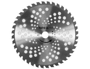 YATO - TARCZA TCT DO PODKASZAREK  255MM 25,4MM - YT-85150