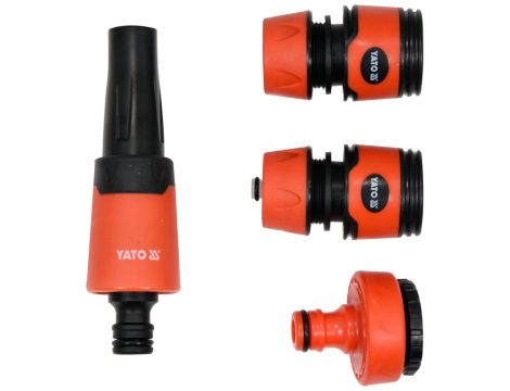 YATO - ZESTAW ZŁ. ZE ZRASZACZEM 4SZT, 3/4 I 1 - YT-99832