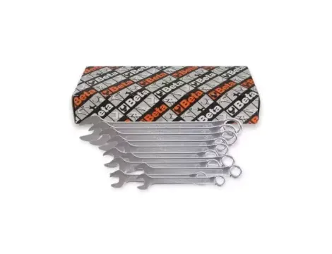 BETA - Komplet kluczy płasko-oczkowych 42SLIM 8-19mm 11 sztuk w kartonie - 42SLIM/S11