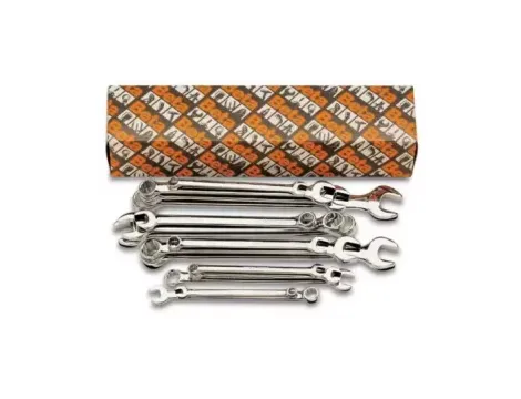 BETA - Komplet kluczy płasko-oczkowych długich 42LMP 8-22mm 14 sztuk w kartonie - 42LMP/S14