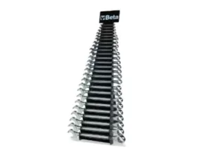 BETA - Komplet kluczy płasko-oczkowych 42 6-32mm 25 sztuk w stojaku metalowym - 42/SP25
