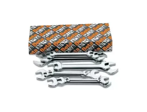 BETA - Komplet kluczy płaskich dwustronnych 55 6-32mm 12 sztuk w kartonie - 55/S12