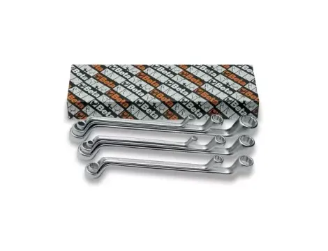 BETA - Komplet kluczy oczkowych dwustronnych odsadzonych 90 6-32mm 12 sztuk w kartonie - 90/S12X