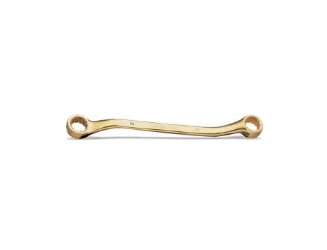 BETA - Klucz oczkowy dwustronny odsadzony nieiskrzący 17x19mm - 90BA/17X19
