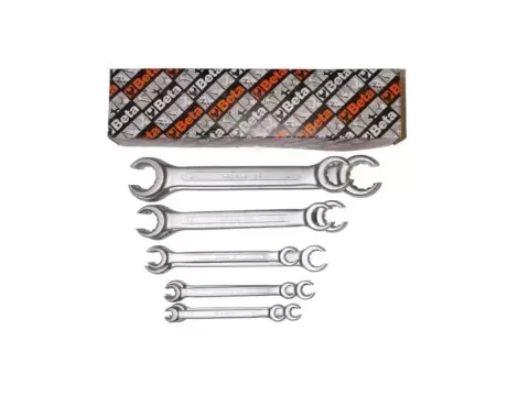 BETA - Komplet kluczy oczkowych dwustronnych półotwartych 94 8-32mm 10 sztuk w kartonie - 94/S10