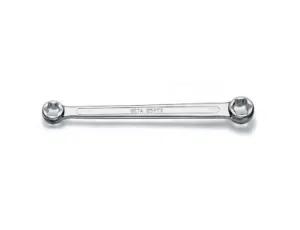 BETA - Klucz oczkowy dwustronny profil torx wewnętrny E10XE12 - 95FTX/10X12