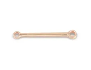 BETA - Klucz oczkowy dwustronny prosty nieiskrzący 10x11mm - 95BA/10X11