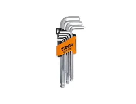 BETA - Komplet kluczy trzpieniowych kątowych sześciokątnych 96BPC 1,5-10mm 9 sztuk w uchwycie... - 96BPC/SC9