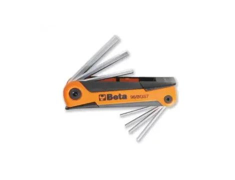 BETA - Komplet kluczy trzpieniowych sześciokątnych 2,5-10mm 7 sztuk w rękojeści - 96/BG7
