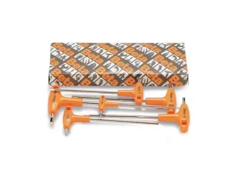 BETA - Komplet kluczy trzpieniowych kątowych sześciokątnych z rękojeścią 96T 2-6mm 6 sztuk w... - 96T/S6