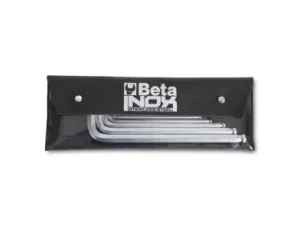 BETA - Komplet kluczy trzpieniowych kątowych sześciokątnych z kulistą końcówką 96BPINOX 2-10mm... - 96BPINOX/B9