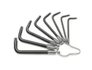 BETA - Komplet kluczy trzpieniowych kątowych profil torx 97TX t9 - t40 8 sztuk na zawieszce - 97TX/ST8