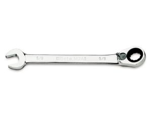 BETA - Klucz płasko-oczkowy calowy, zapadka dwukierunkowa 1/2'' - 142AS/1/2