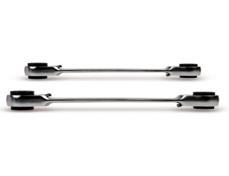 BETA - Zestaw kluczy oczkowych, z zapadka dwukierunkowa, 12-kątny 8-17mm 2szt.  - 192/S2