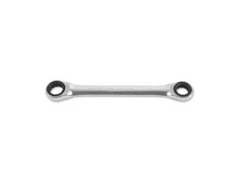 BETA - Klucz oczkowy dwustronny dwunastokątny z mechanizmem zapadkowym płaski 17x19mm - 195/17X19