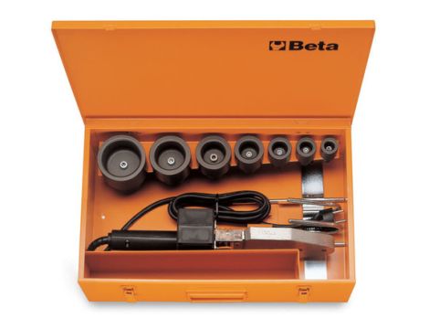 BETA - Zgrzewarka elektryczna do rur i kształtek z tworzyw sztucznych z zestawem 7 matryc - 310/C8