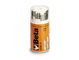 BETA - Zestaw wierteł krętych cylindrycznych (Seria 410) w blistrze 1-10 mm 19szt.  - 410/SEL19