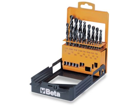 BETA - Pojemnik pusty na 25 wierteł krętych cylindrycznych 410AS/SP21  - 410AS/SPV1