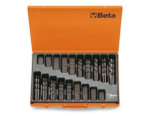 BETA - Zestaw 116-stu wierteł krętych cylindrycznych (Seria 415) w pudełku 1-10mm  - 415/C116