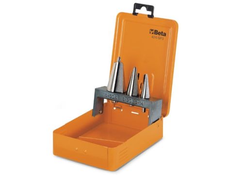 BETA - Pojemnik pusty na 3 wiertła stożkowe bezstopniowe z zestawu 424/SP3  - 424/SPV