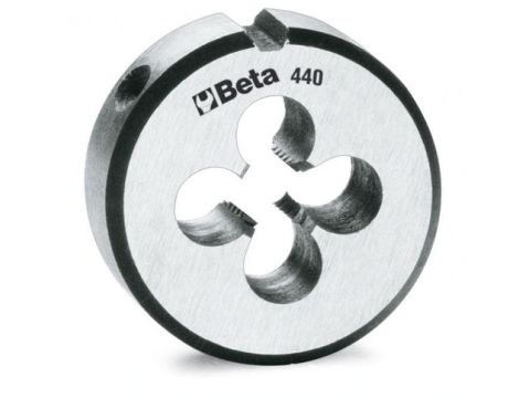 BETA - Narzynka okrągła, gwint metryczny, stal chromowa M6  - 440/6