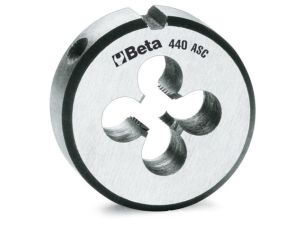 BETA - Narzynka okrągła, gwint calowy UNC, stal chromowa 1/2  - 440ASC/1/2