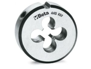 BETA - Narzynka okrągła, gwint walcowy GAS, stal chromowa 1''  - 440ASG/1