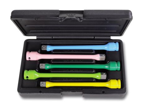 BETA - Zestaw przedłużaczy udarowych 1/2'' kolorowych, ograniczających momentu obrotowego 5szt.  - 720TC/S5