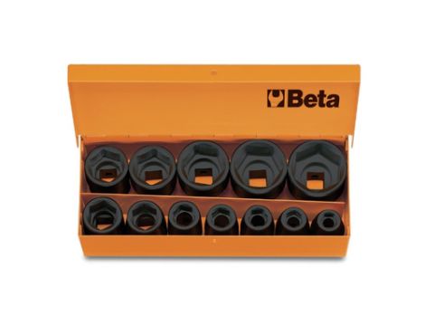 BETA - Zestaw nasadek udarowych 1/2'' w pudełku 10-32mm 12szt.  - 720/C12