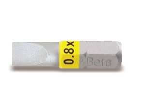 BETA - Końcówka wkrętakowa 1/4'' płaska z kolorowym oznaczeniem 0.5x3mm  - 860LP/0.5X3