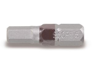 BETA - Końcówka wkrętakowa 1/4'' trzpieniowa sześciokątna z kolorowym oznaczeniem 5mm  - 860PE/5