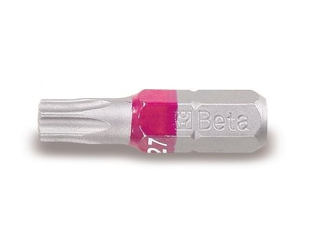 BETA - Końcówka wkrętakowa 1/4'' TORX® Tamper Resistant z kolorowym oznaczeniem T10  - 860RTX/10
