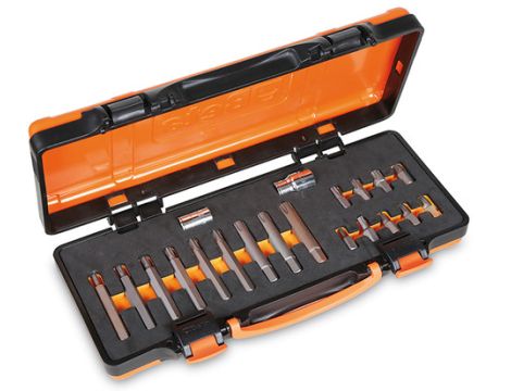 BETA - Zestaw 18 końcówek wkrętakowych 867RIBE z akcesoriami w pudełku 20 elementów - 867/C20